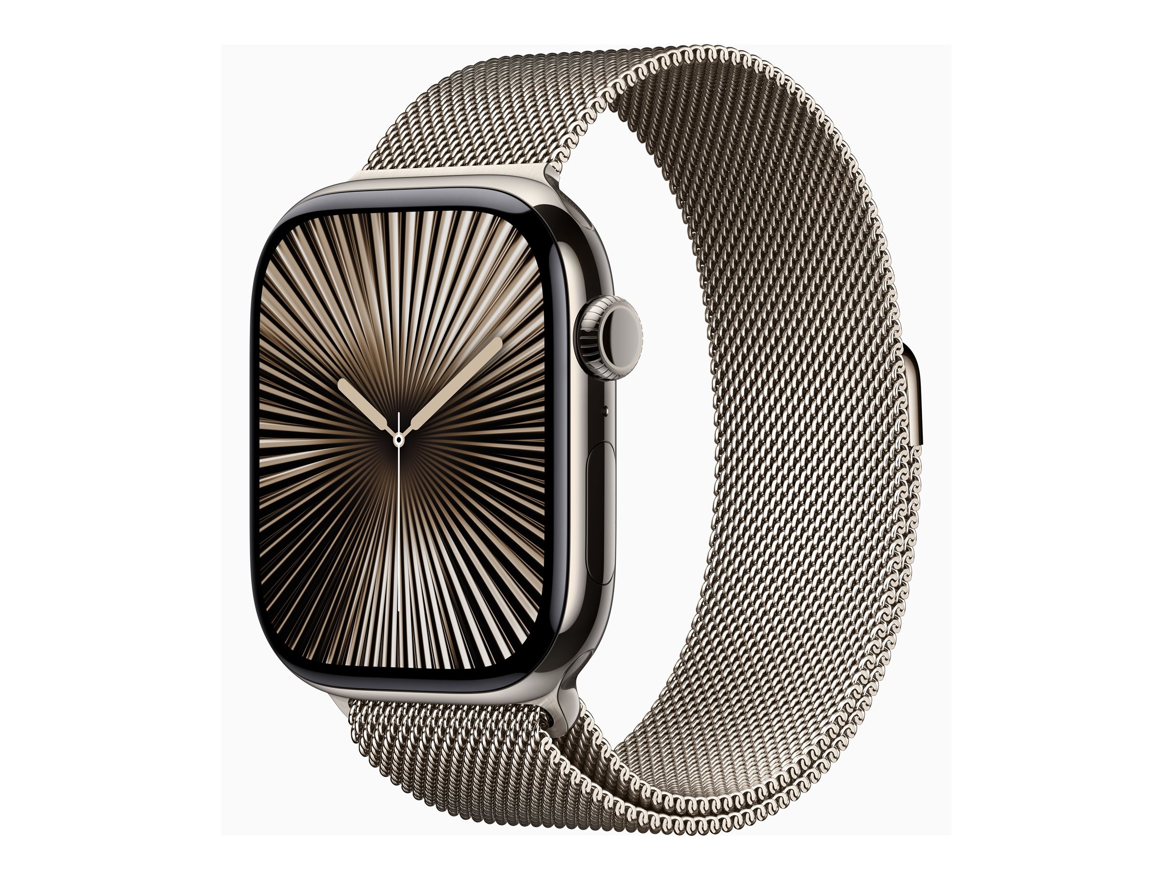 APPLE Watch Series 10 GPS + Cellular 46mm Natural Titanium Case with Natural Milanese Loop - S/M APPLE Watch Series 10 GPS + Cellular 46mm Natural Titanium Case with Natural Milanese Loop - S/M