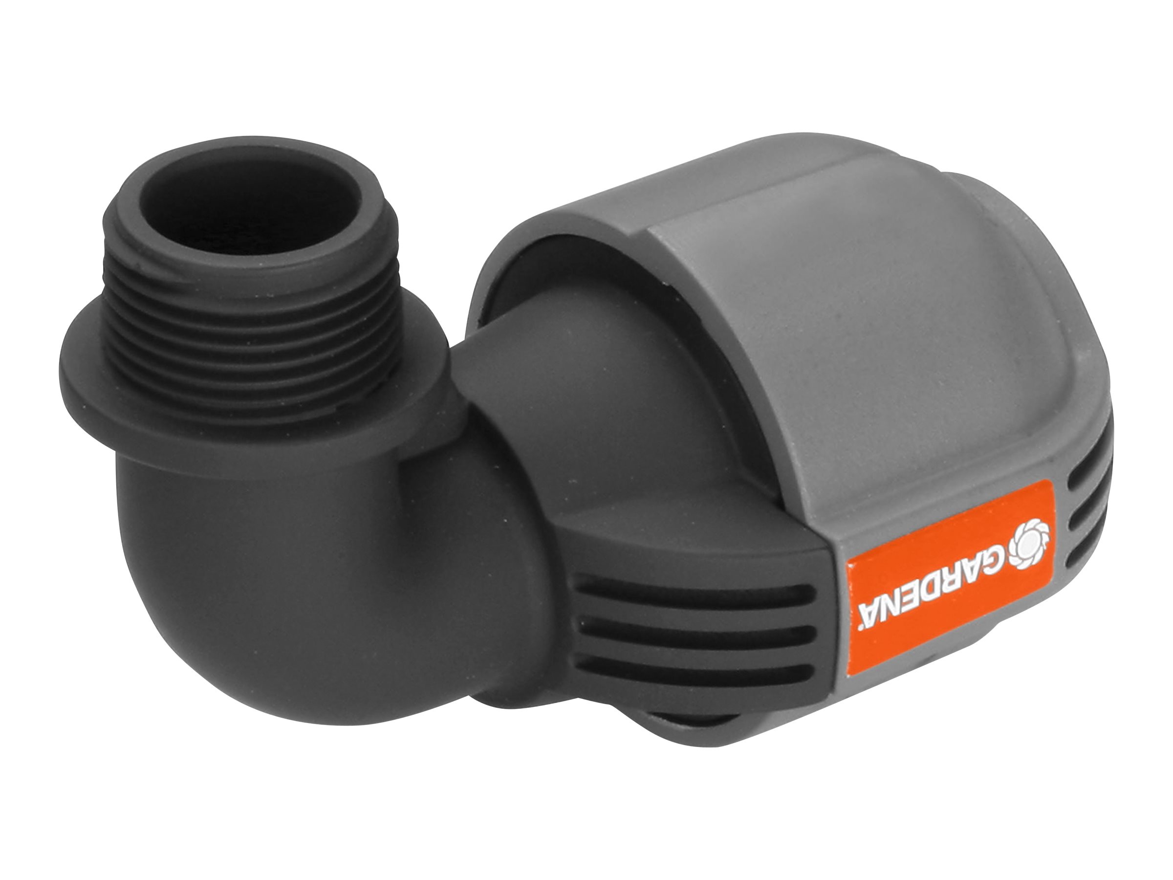 GARDENA Verlegerohrverbinder L-Stueck 25 mm x 3/4 Zoll Aussengewinde GARDENA Verlegerohrverbinder L-Stueck 25 mm x 3/4 Zoll Aussengewinde