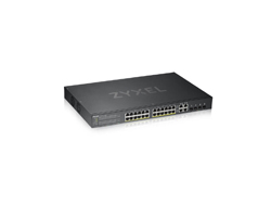 ZYXEL GS1920-24HPv2 28 Port Smart Managed PoE Switch 24x Gigabit Copper PoE and 4x Gigabit dual pers