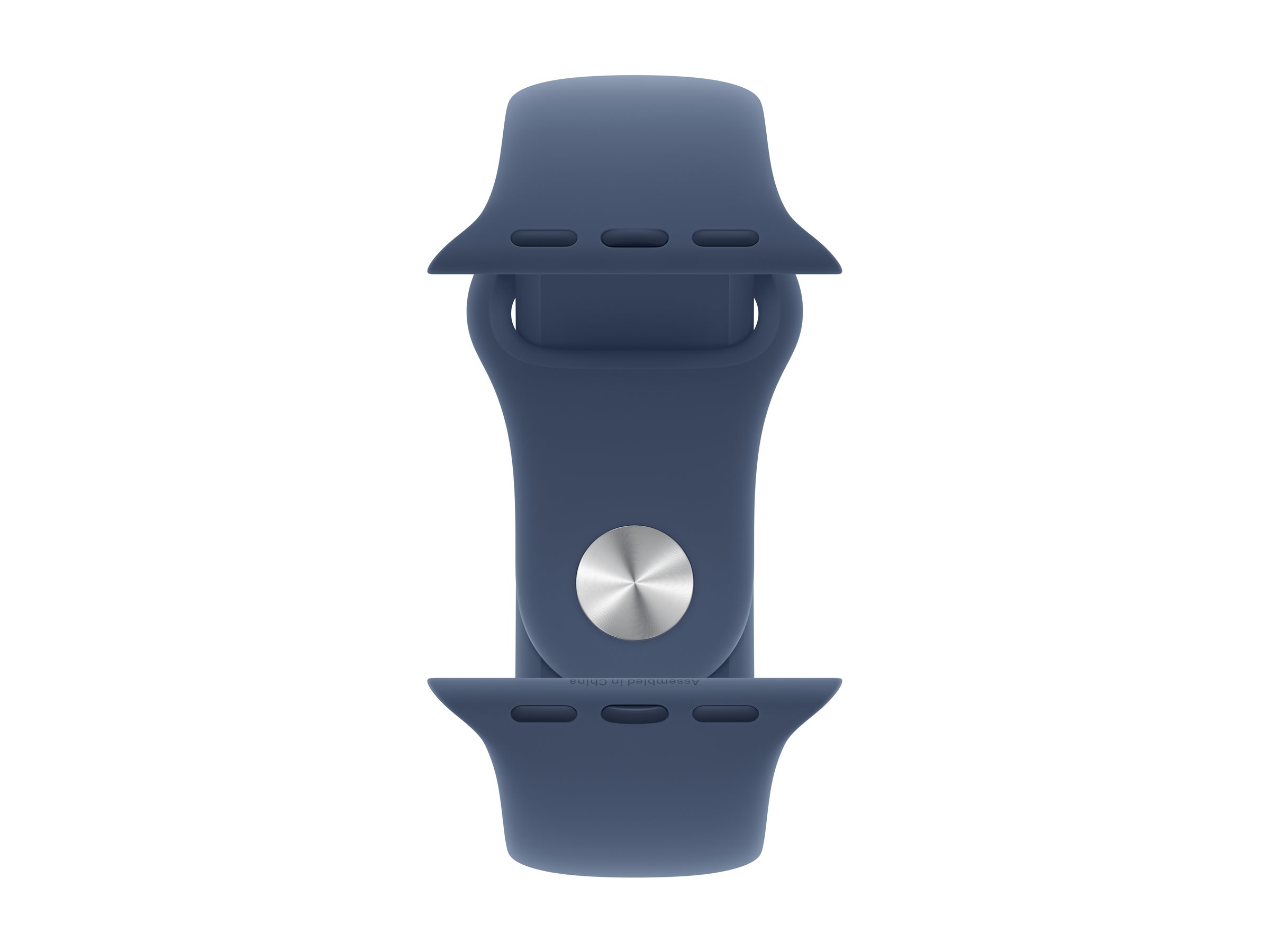Apple Watch S10 Aluminium 42mm Silber (Sportarmband denim) S/M