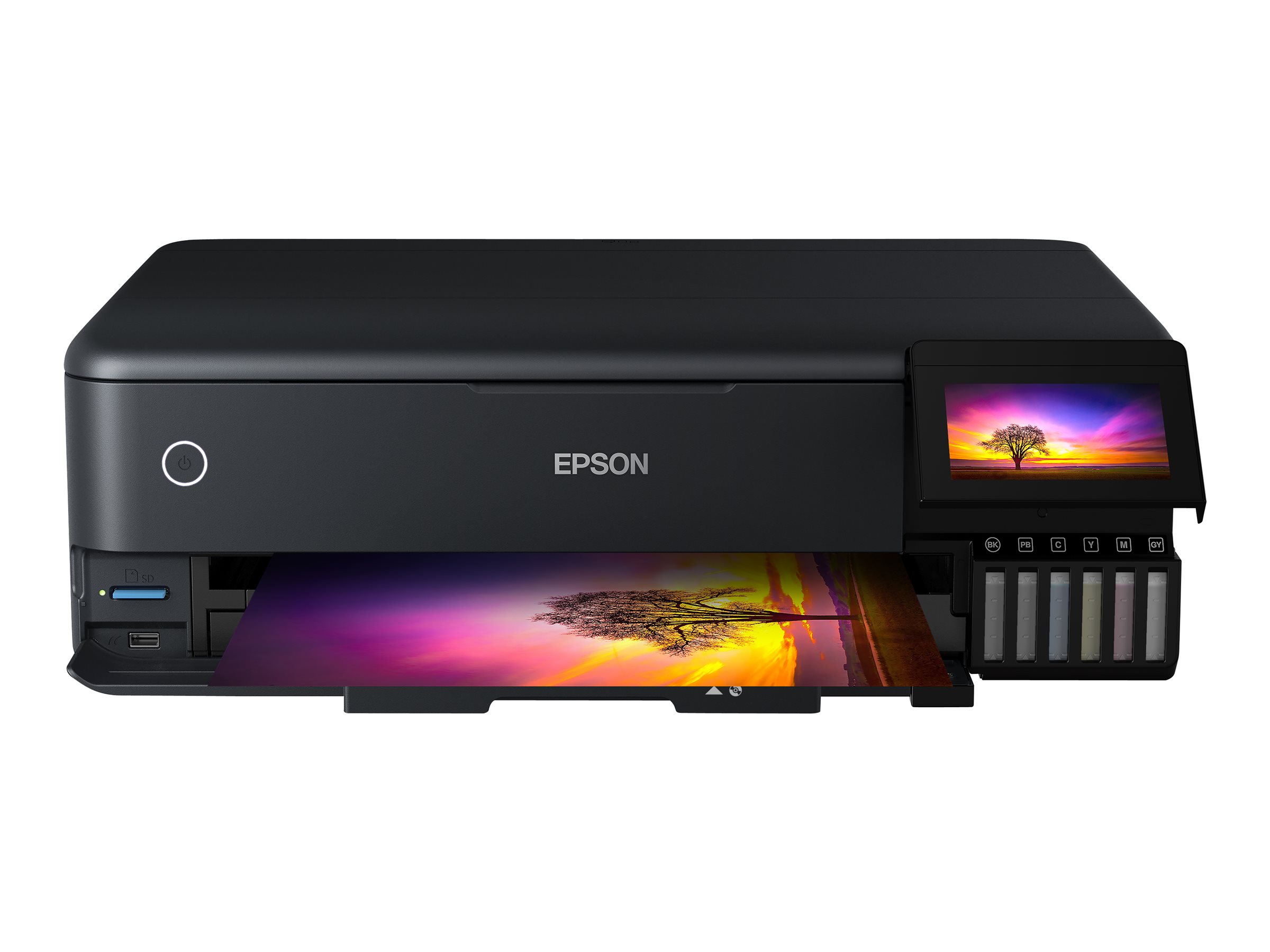 EPSON EcoTank ET-8550 3 in 1 Tintenstrahl-Multifunktionsdrucker schwarz