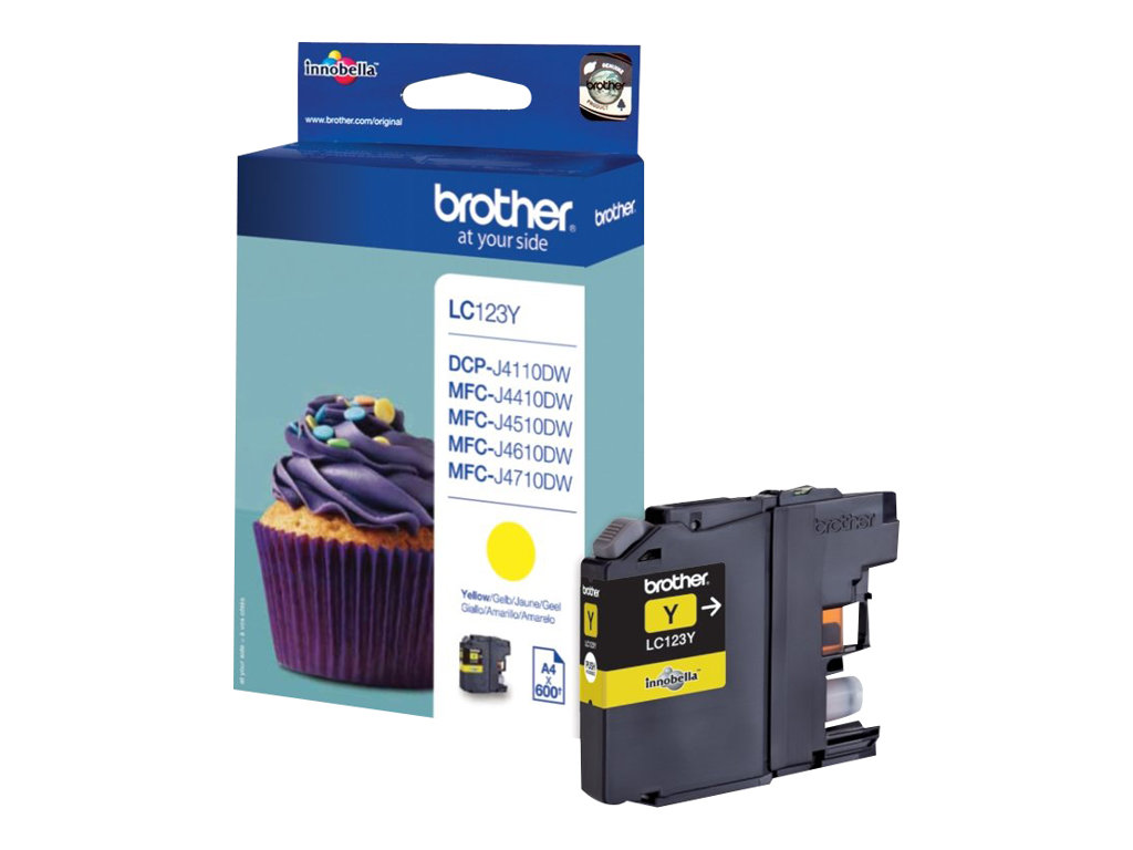 Brother Tinte LC-123Y yellow