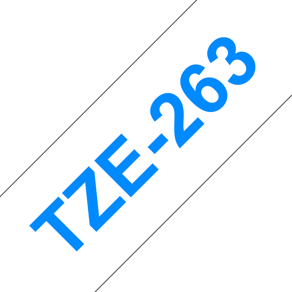 TZE263 BROTHER PT Schriftband 36mm weiss