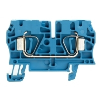 Weidmueller Durchgangs-Reihenklemme ZDU 4 BL blau Weidmueller Durchgangs-Reihenklemme ZDU 4 BL blau