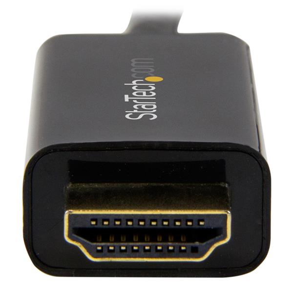STARTECHCOM DisplayPort auf HDMI Kabel 3m DP zu HDMI Adapter mit Kabel Ultra HD 4K 30Hz StSt