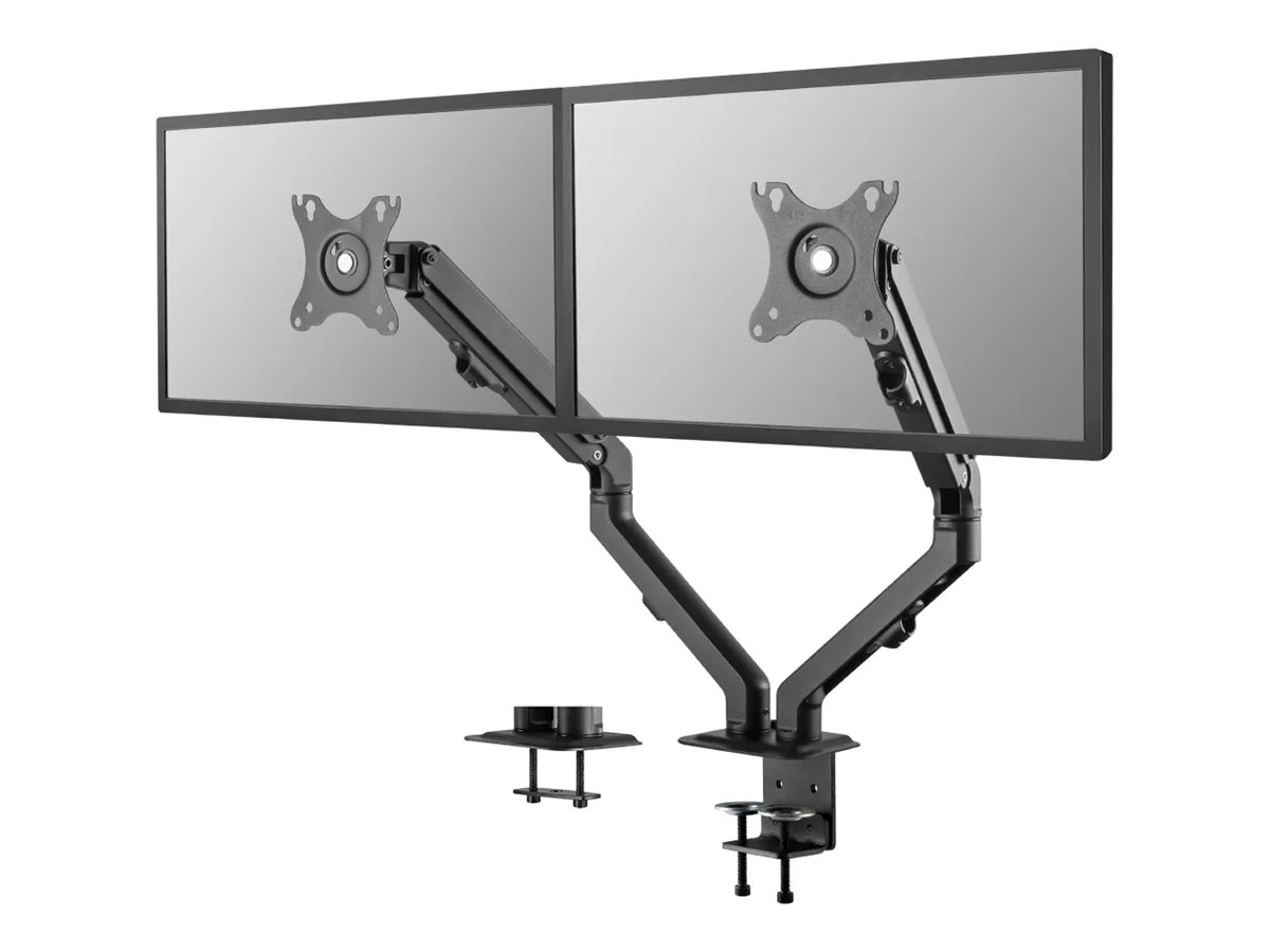 NEOMOUNTS Dual-DeskMount Tischlagerung bis 2x 27Zoll TFT 58,6cm max 2x7kg Durchführung/Klemme Gasfeder Volle Bewegung VES NEOMOUNTS Dual-DeskMount Tischlagerung bis 2x 27Zoll TFT 58,6cm max 2x7kg Durchführung/Klemme Gasfeder Volle Bewegung VES