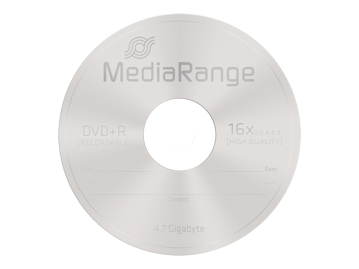 MEDIARANGE DVD+R 4.7GB 16x (50) CB WORM MEDIARANGE DVD+R 4.7GB 16x (50) CB WORM