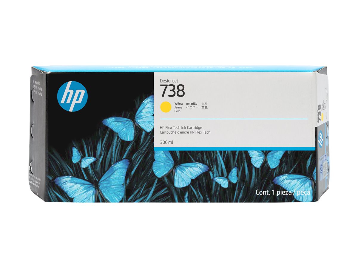 HP 738676M8A gelb Druckerpatrone