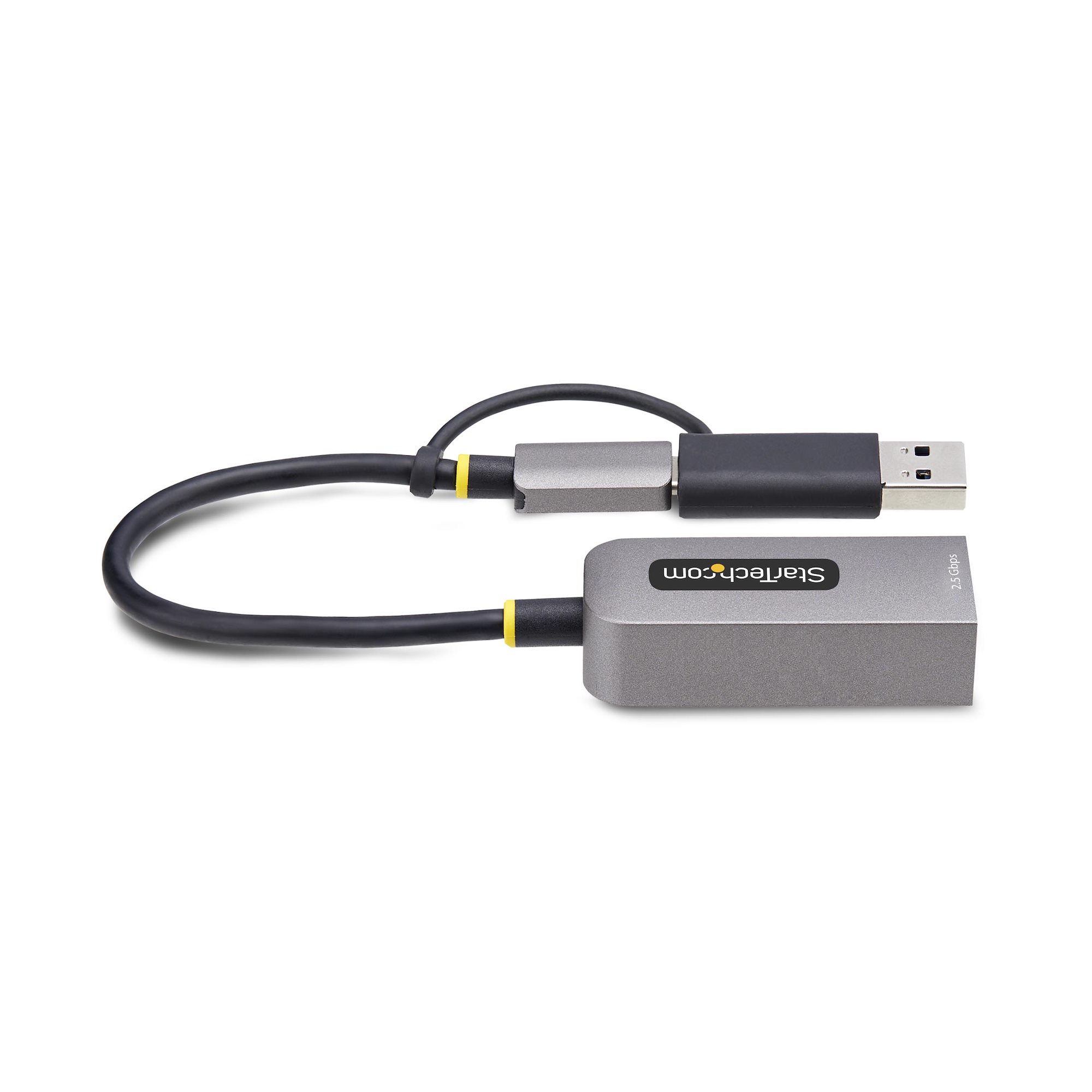 STARTECHCOM 25GbE USB C Ethernet Adapter mit USBA Adapter USBC LANRJ45 Netzwerkadapter USB 30 TypC 25Gb Netzwerk