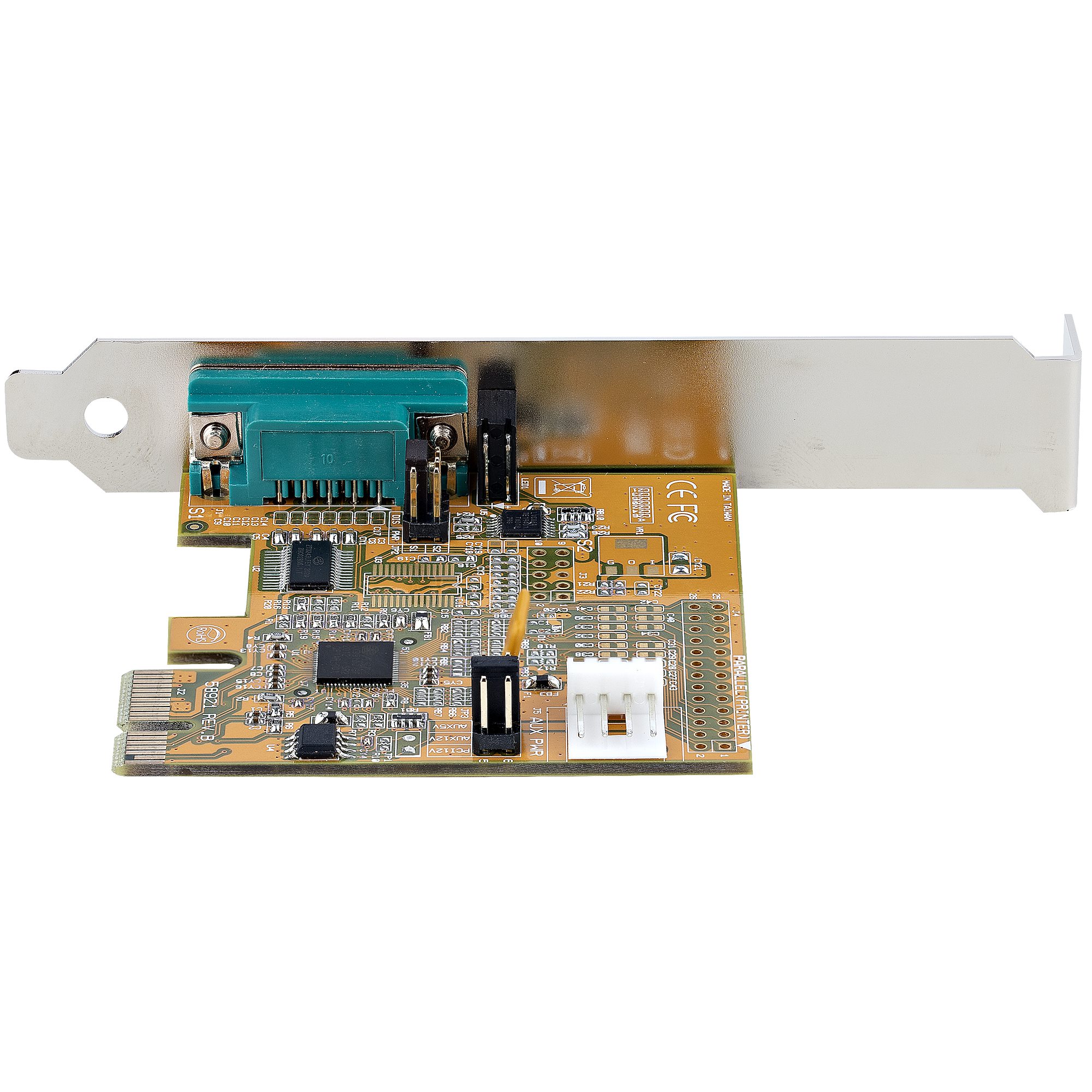 STARTECHCOM PCI Express Serielle Schnittstellenkarte PCIe auf RS232 DB9 Karte Serielle Adapter Karte Erweiterungskarte