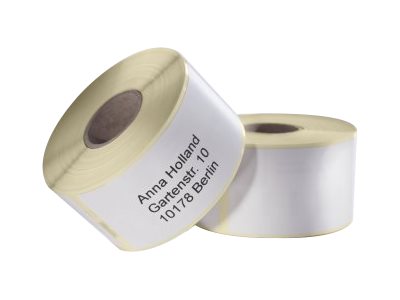 AVERY Zweckform Etikettenrolle fuer Etikettendrucker AS0722480 weiss, 190,0 x 59,0 mm, 1 x 110 Etiketten
