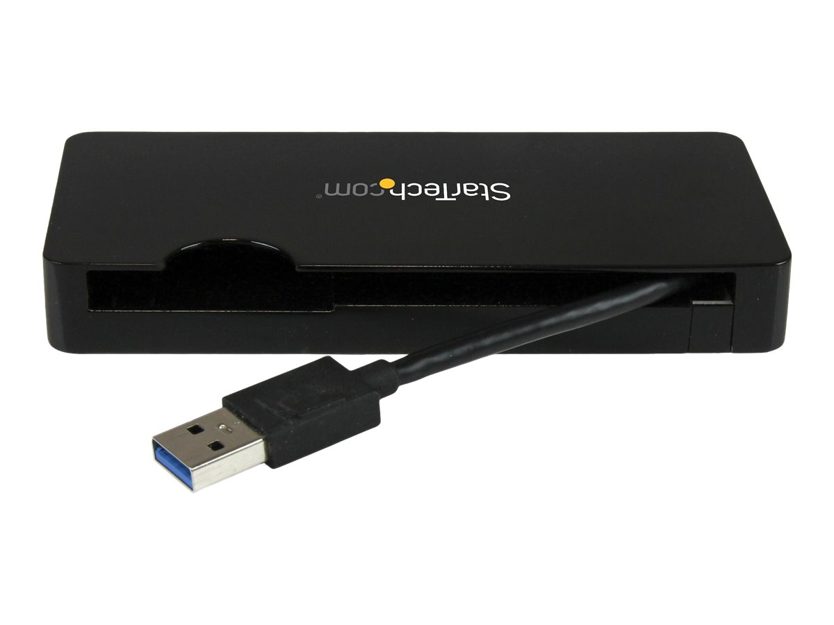 STARTECH.COM Travel Docking Station for Laptops - HDMI or VGA - USB 3.0