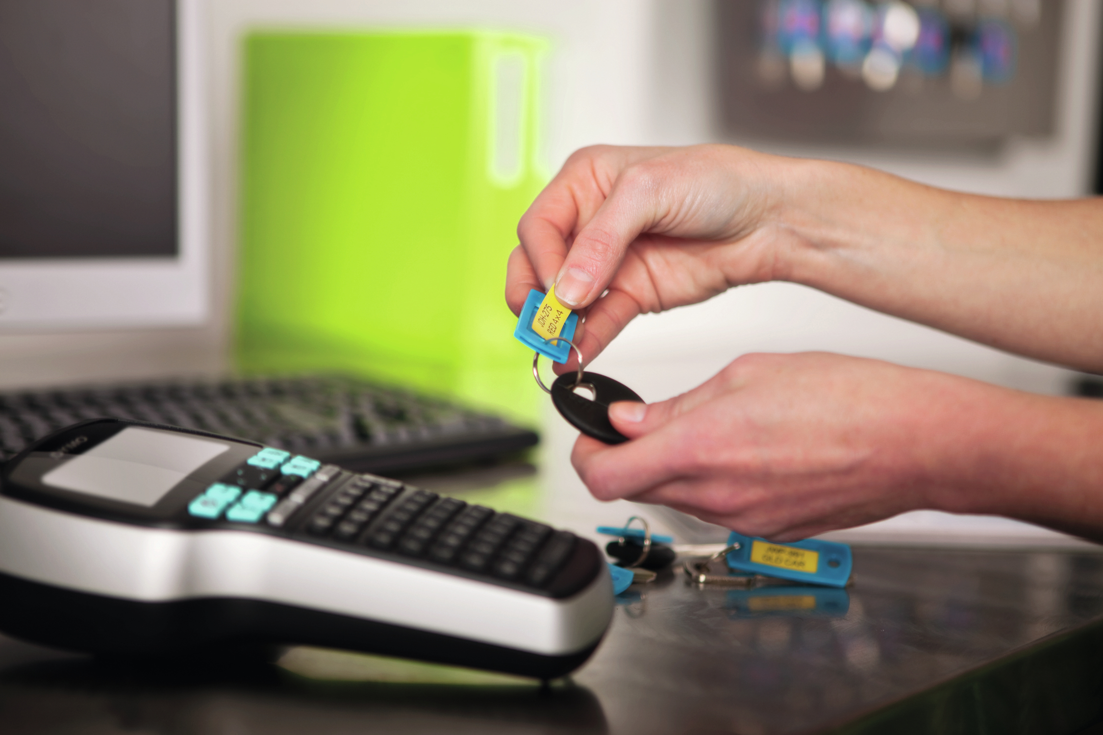 DYMO LabelManager 420P Set Beschriftungsgeraet schwarz