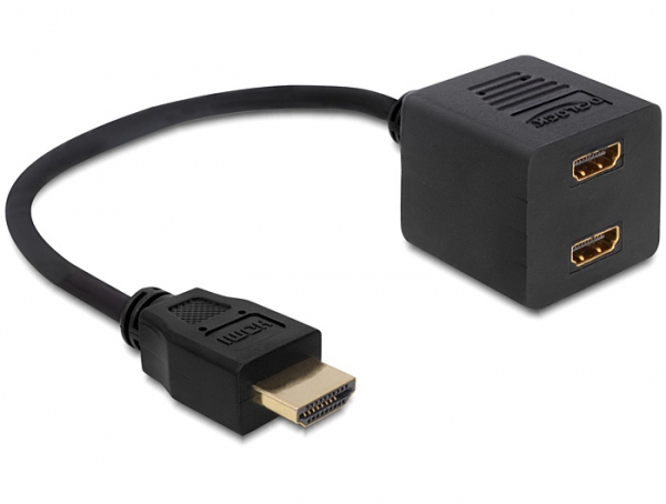 DELOCK Adapter HDMI St > 2x HDMI Bu