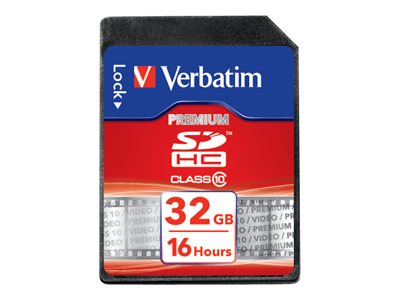 verbatim Speicherkarte SDHC-Card Premium 32 GB