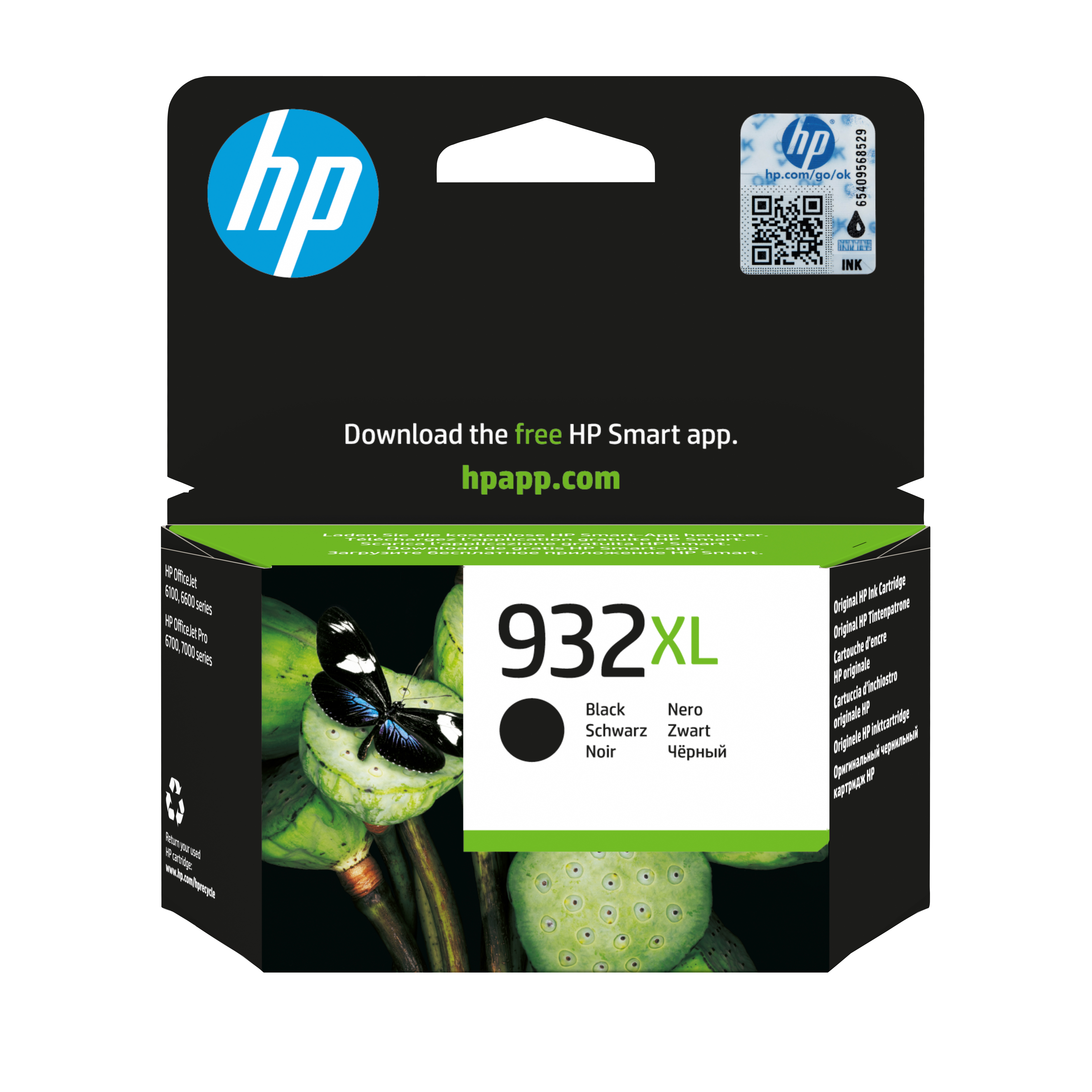 HP 932XLCN053AE schwarz Druckerpatrone