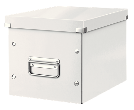 LEITZ Click Store Aufbewahrungsbox 10,0 l weiß 26,0 x 26,0 x 24,0 cm, 1 St