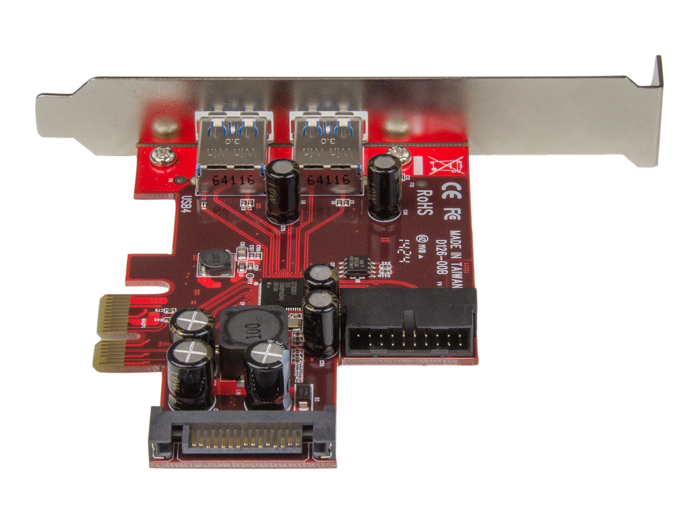 StarTech PEXUSB3S2EI 4 Port USB 3.0 PCI Express-Karte