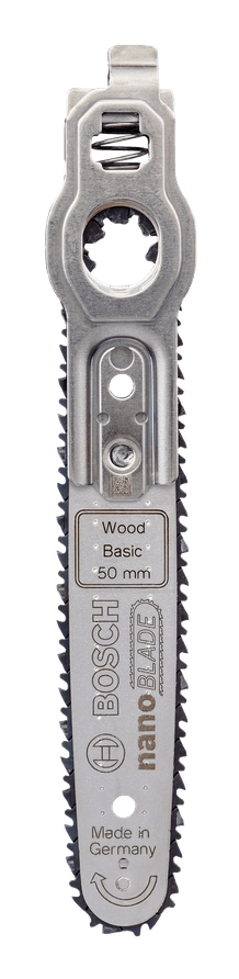 BOSCH Home Garden nanoBLADE Wood Basic 50 Saegeblatt fuer kleine Handsaege, 1 St