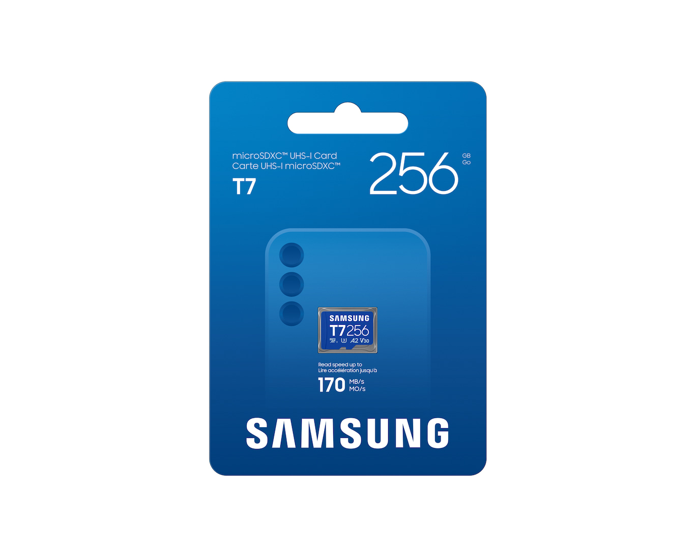 Samsung Micro SD T7 256GB Class10