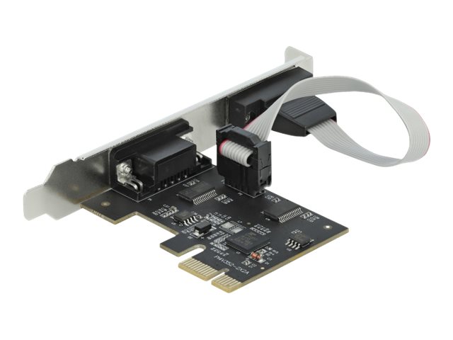 2x seriell DeLock PCI Express Adapter