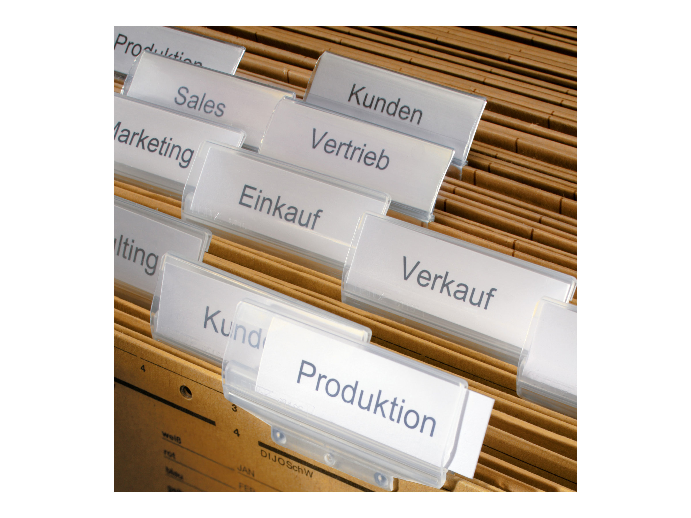 180 SIGEL Beschriftungsschilder fuer Haengeregister weiss 180 SIGEL Beschriftungsschilder fuer Haengeregister weiss