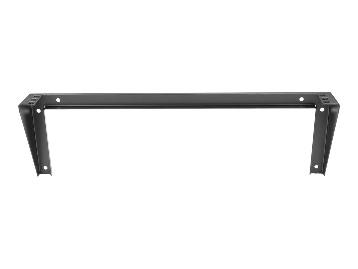 STARTECH.COM 19 Zoll 1HE vertikales Wandmontage Rack aus Stahl - 1U Rack Bracket 19 Zoll - Schwarz