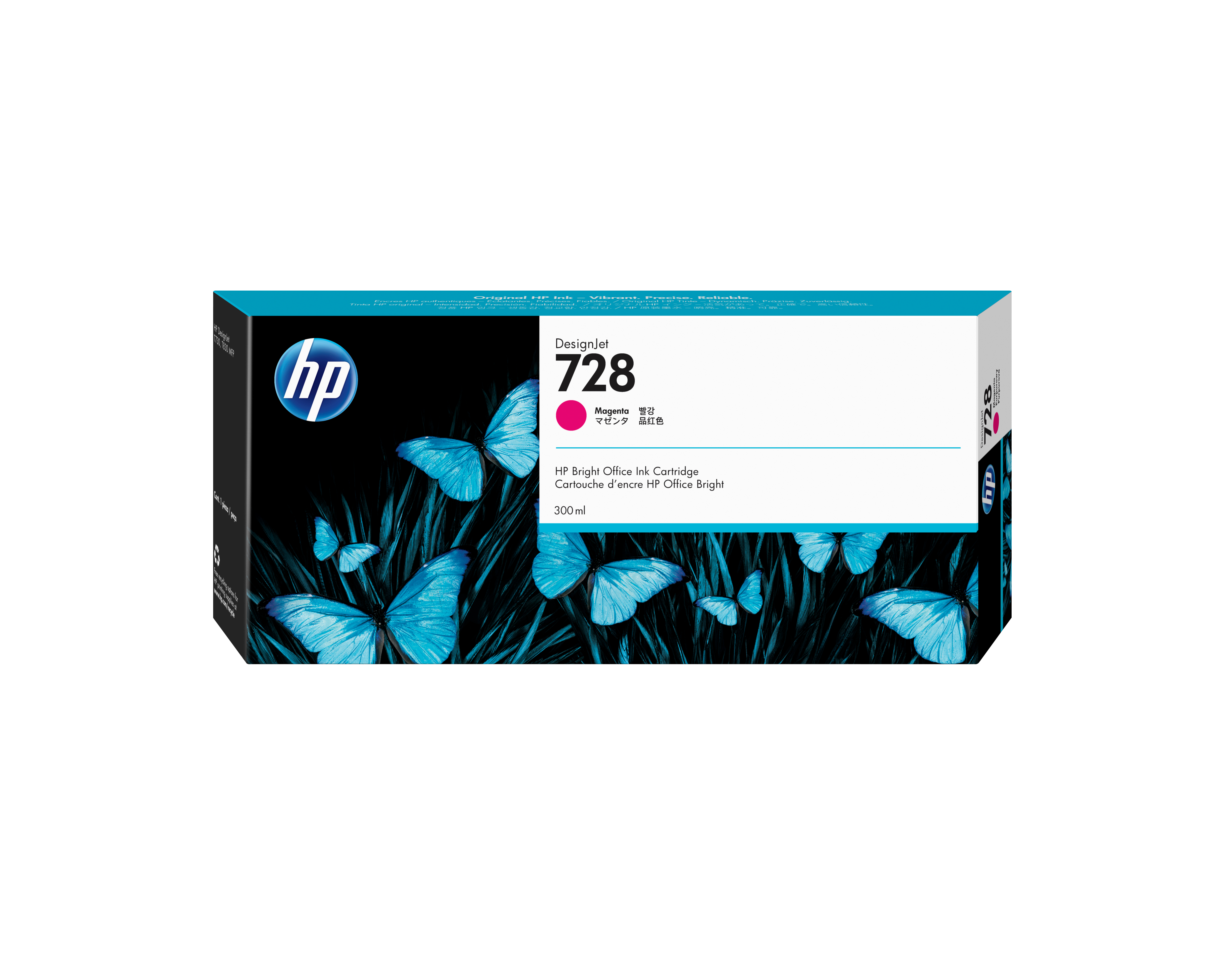 HP 728F9K16A magenta Druckerpatrone