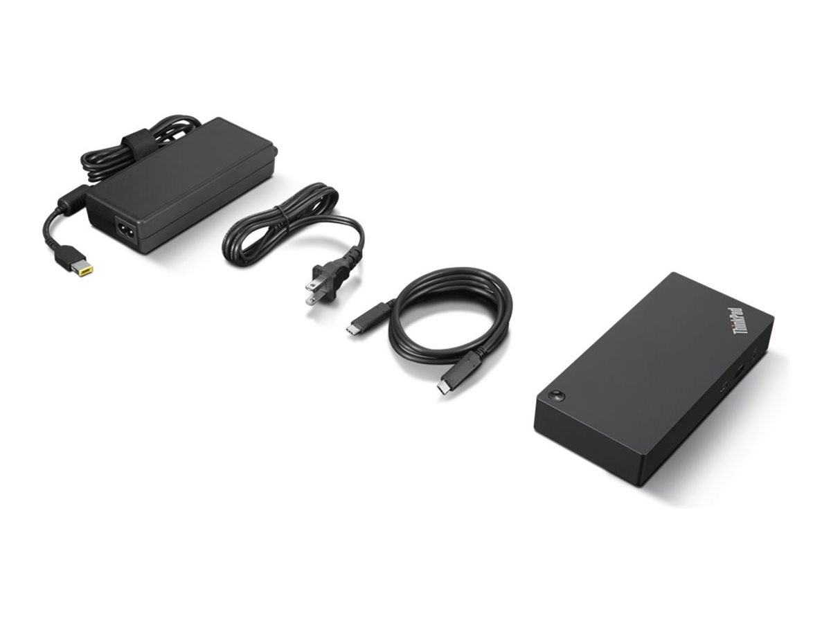 LENOVO ThinkPad Universal USB-C Dock with 135W adapter - EU LENOVO ThinkPad Universal USB-C Dock with 135W adapter - EU