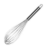 FACKELMANN Schneebesen silber 28,0 cm
