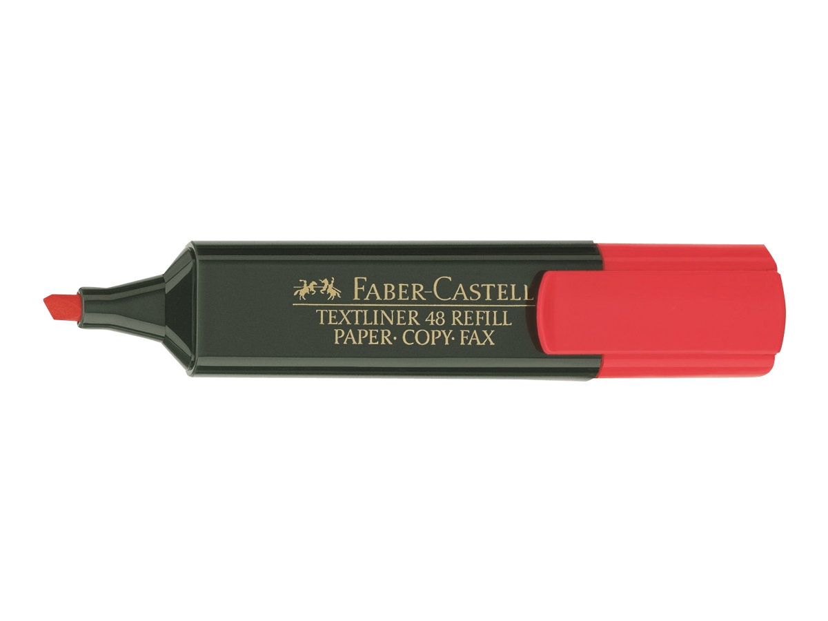 FABERCASTELL 48 Textmarker rot, 1 St