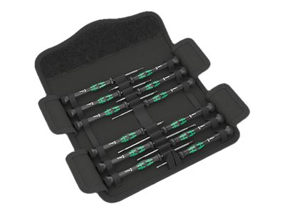 Wera Schraubendreher-Set Kraftform Micro 12 Universal 1 05073675001 12-teilig Wera Schraubendreher-Set Kraftform Micro 12 Universal 1 05073675001 12-teilig