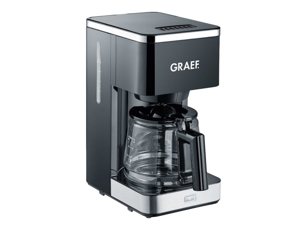 GRAEF FK402 Kaffeemaschine schwarz, 10 15 Tassen