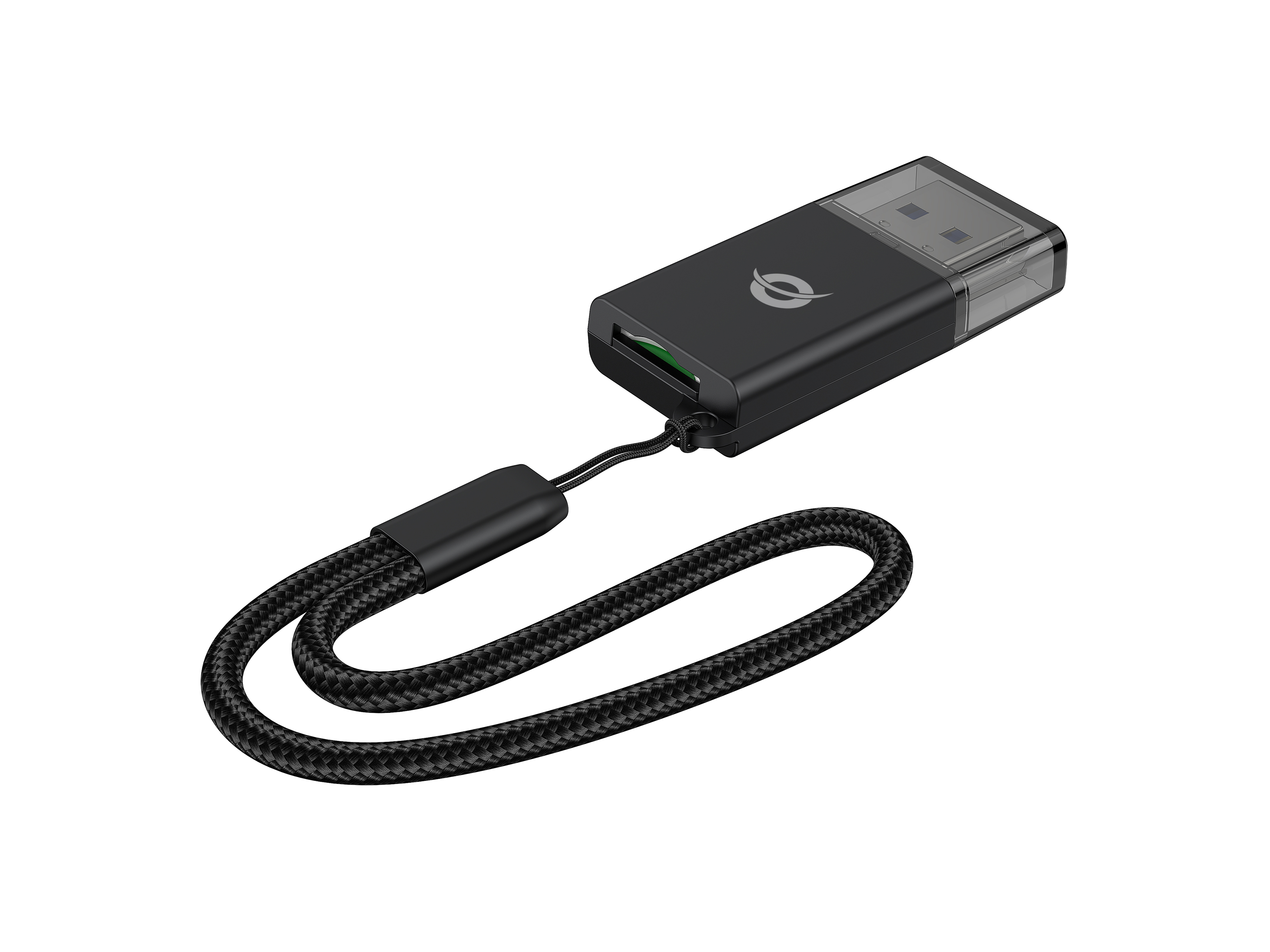 CONCEPTRONIC Kartenleser USBA30TFMicroSD30 schwarz