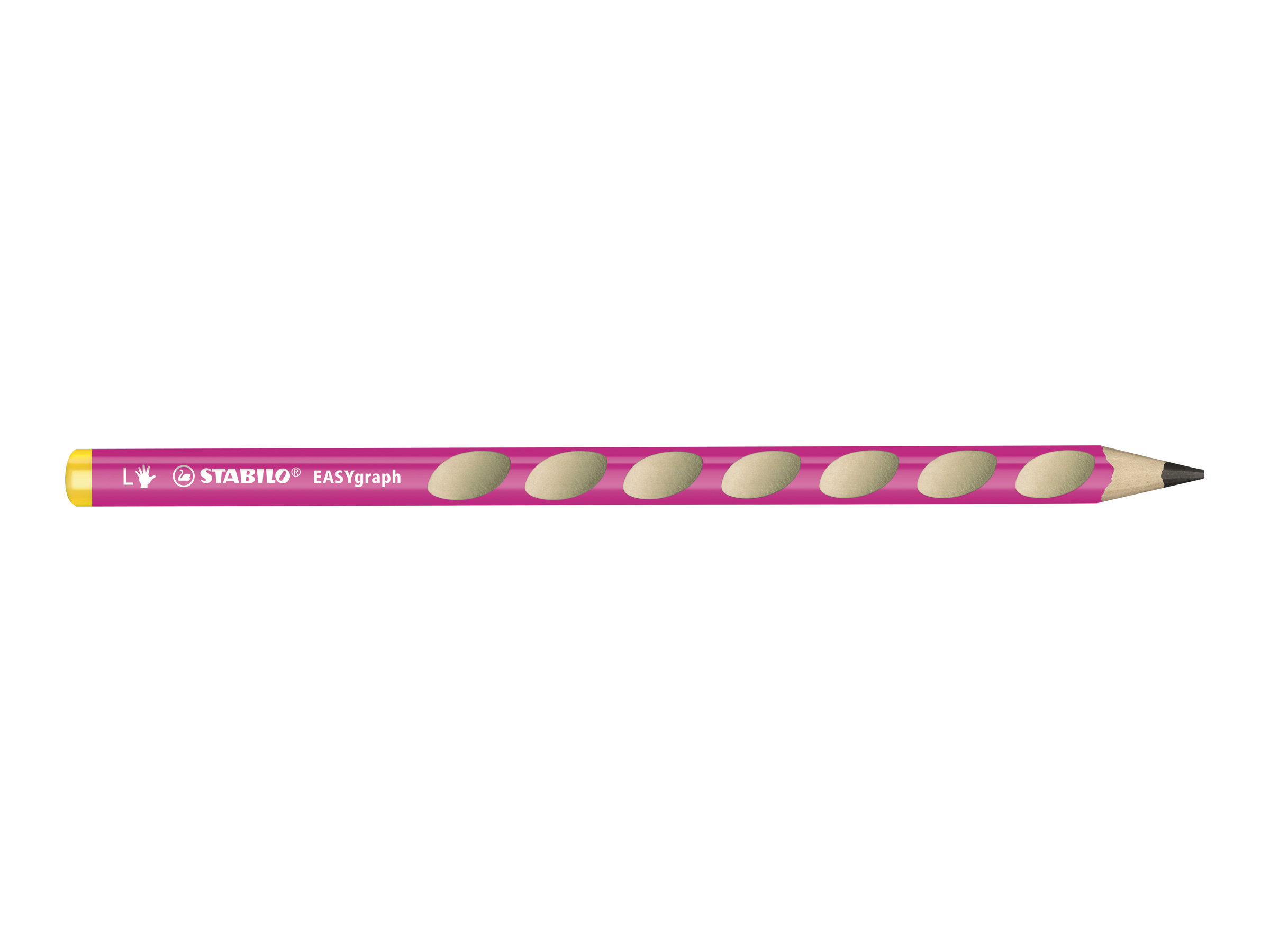 STABILO EASYgraph Linkshaender-Bleistifte HB pink , 6 St. STABILO EASYgraph Linkshaender-Bleistifte HB pink , 6 St.