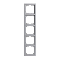 Busch-Jaeger Rahmen 1725-183K 5fach aluminiumsilber Busch-Jaeger Rahmen 1725-183K 5fach aluminiumsilber