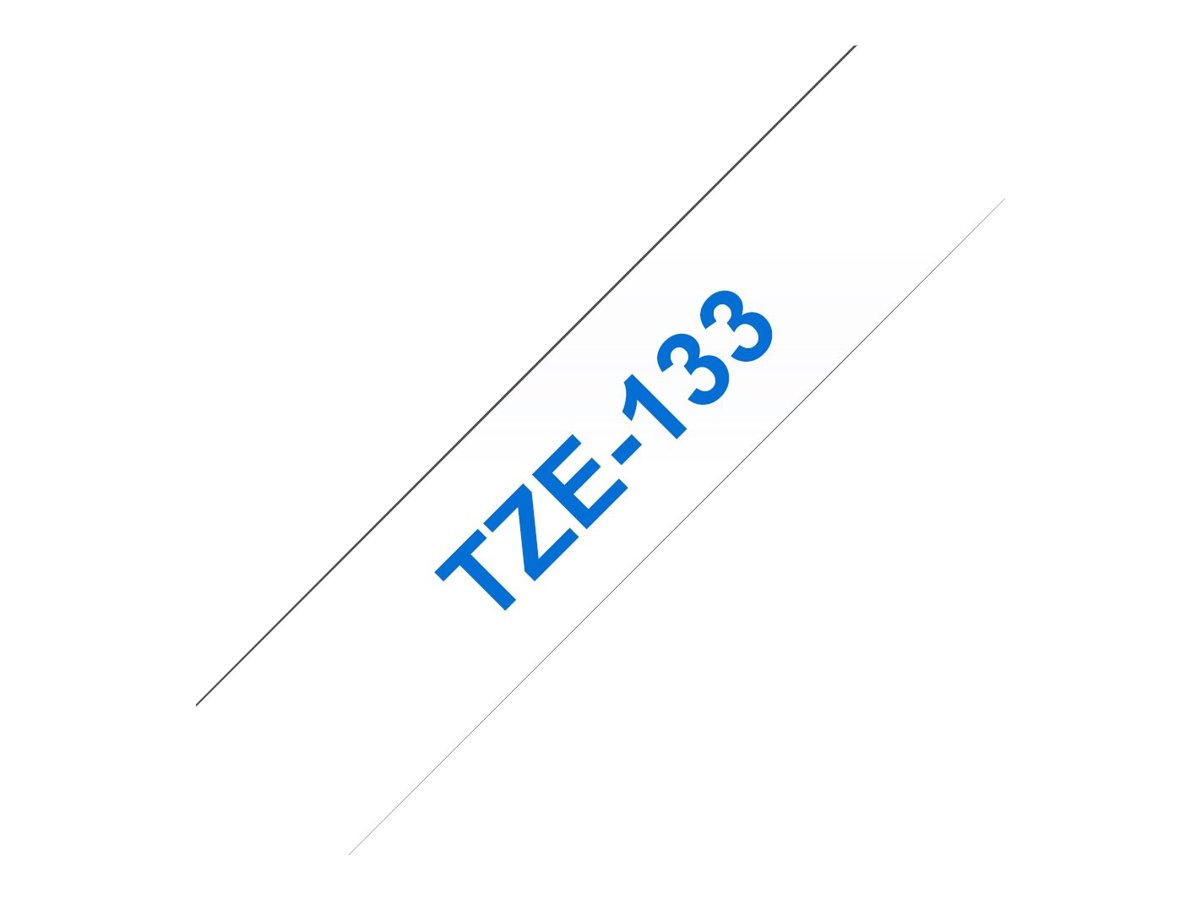 TZE133 BROTHER PT Schriftband 12mm klar TZE133 BROTHER PT Schriftband 12mm klar