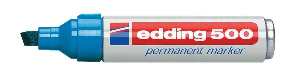 edding 500 Permanentmarker blau 2,0 - 7,0 mm, 1 St.