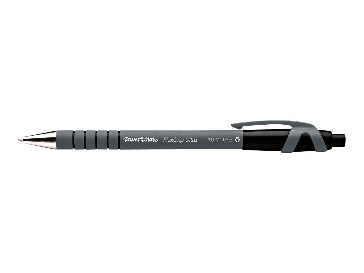 PaperMate Kugelschreiber Flexgrip Ultra M schwarz, Schreibfarbe: schwarz, 1 St. PaperMate Kugelschreiber Flexgrip Ultra M schwarz, Schreibfarbe: schwarz, 1 St.