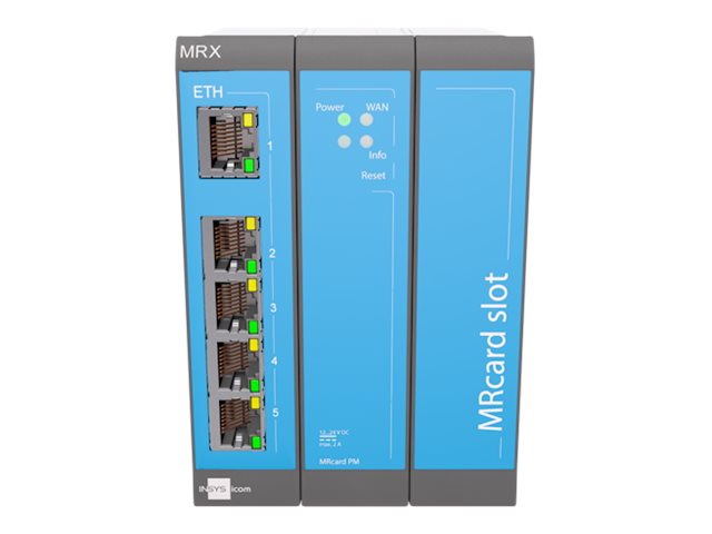 INSYS icom MRX3 LAN modularer LAN to LAN Router VPN Option INSYS icom MRX3 LAN modularer LAN to LAN Router VPN Option