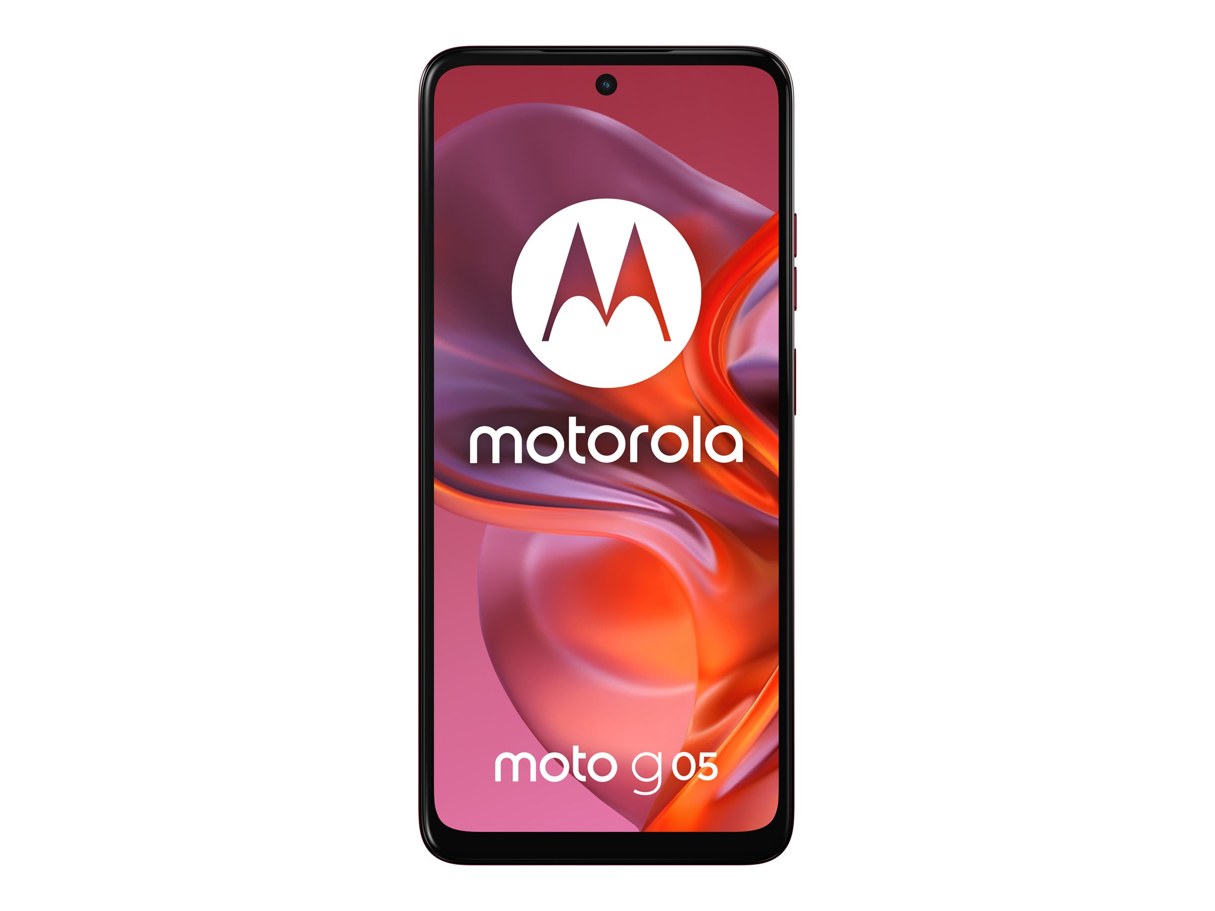 MOTOROLA moto g05 Dual-SIM-Smartphone plum red 64 GB