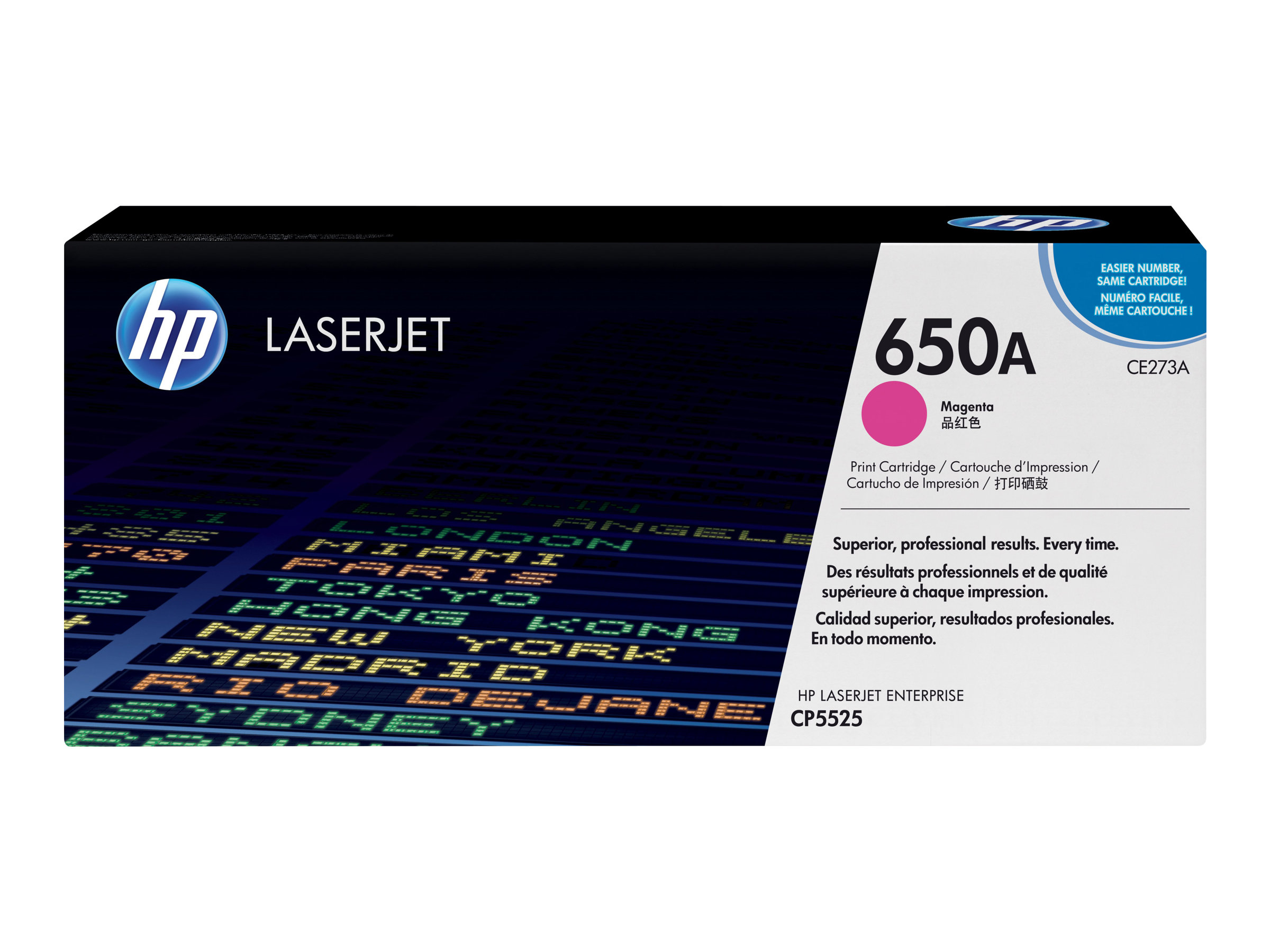 HP 650A (CE273A) magenta Tonerkartusche HP 650A (CE273A) magenta Tonerkartusche