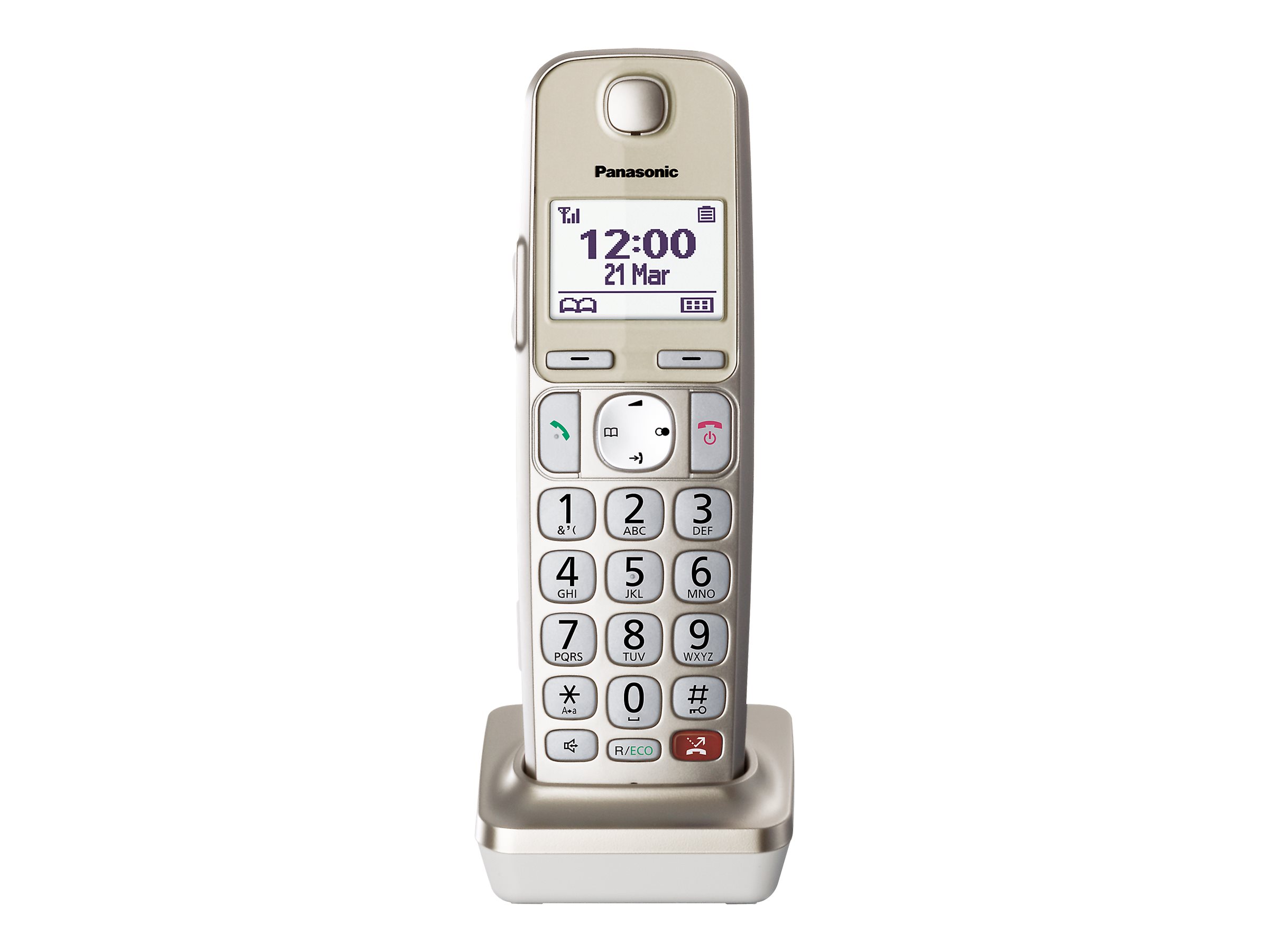 Panasonic Erweiterungsset Grosstasten KX-TGEA25EXN - champagner