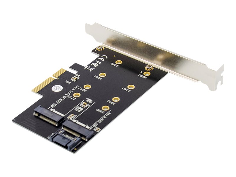 DIGITUS M2 NGFF NVMe SSD PCI Express 30 x4 AddOn Karte