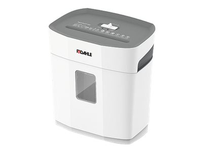 DAHLE PaperSAFE 100 Aktenvernichter mit Partikelschnitt P4, 5 x 18 mm, bis 5 Blatt, lichtgrau