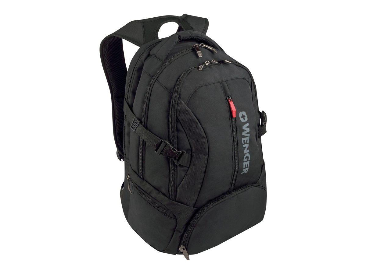 Wenger Transit 16-Zoll-Laptop-Rucksack mit Tabletfach - schwarz