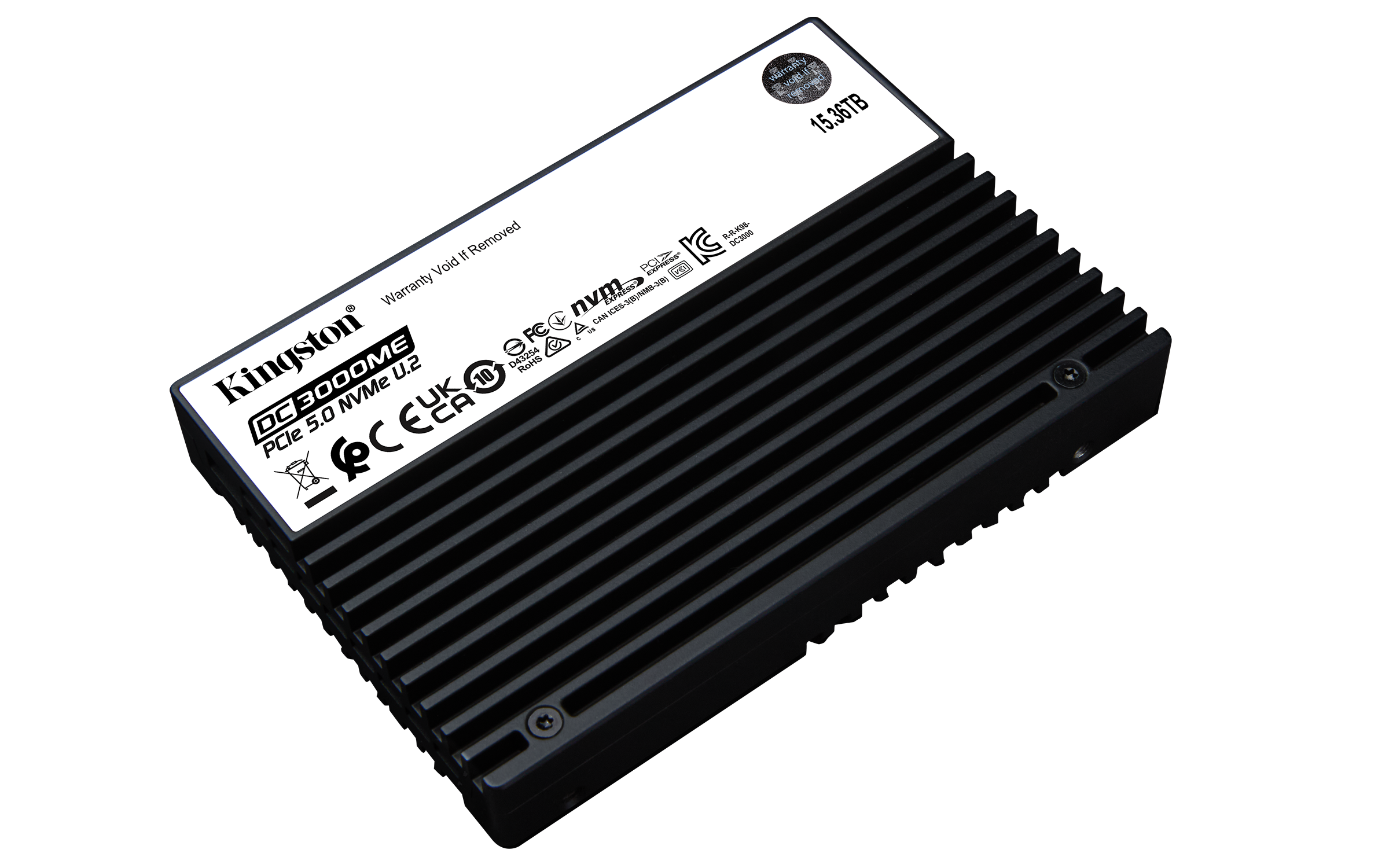 Kingston DC3000ME 15.36 TB NVMe Gen5 U.2