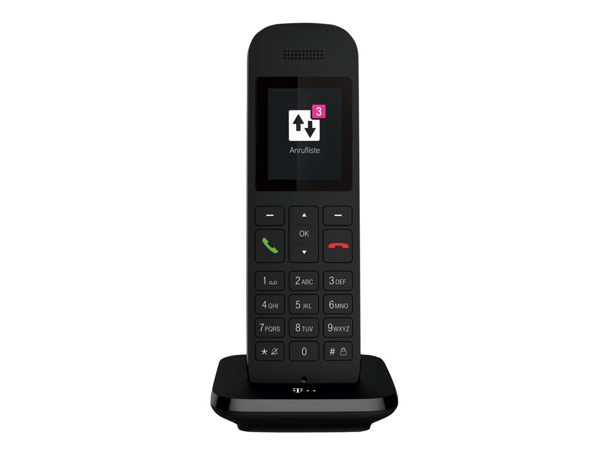 Telekom Speedphone 12 Zusatz-Mobilteil schwarz Telekom Speedphone 12 Zusatz-Mobilteil schwarz