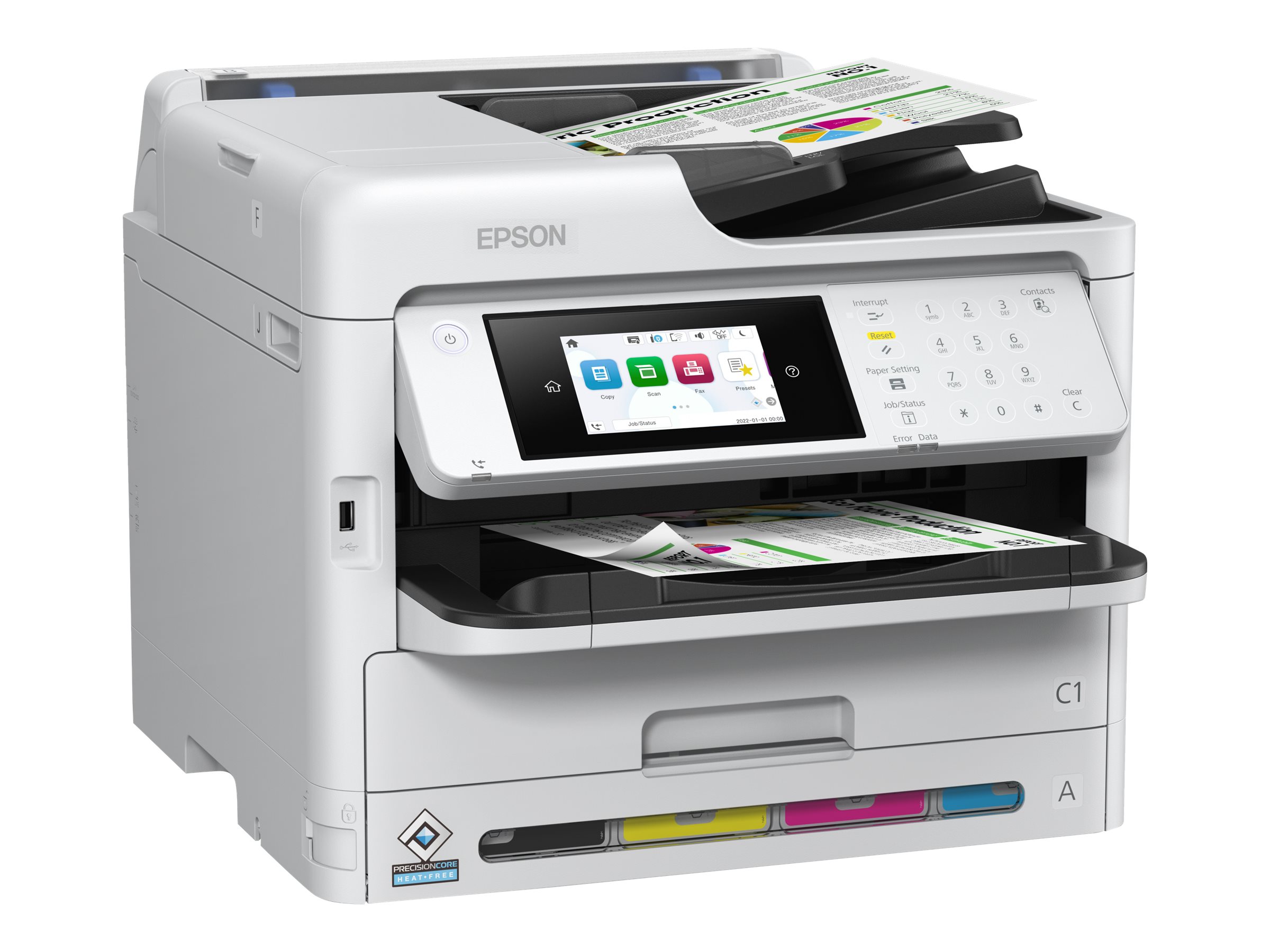 EPSON WorkForce Pro WF-C5890DWF BAM MFP 25ppm Mono 25ppm Color