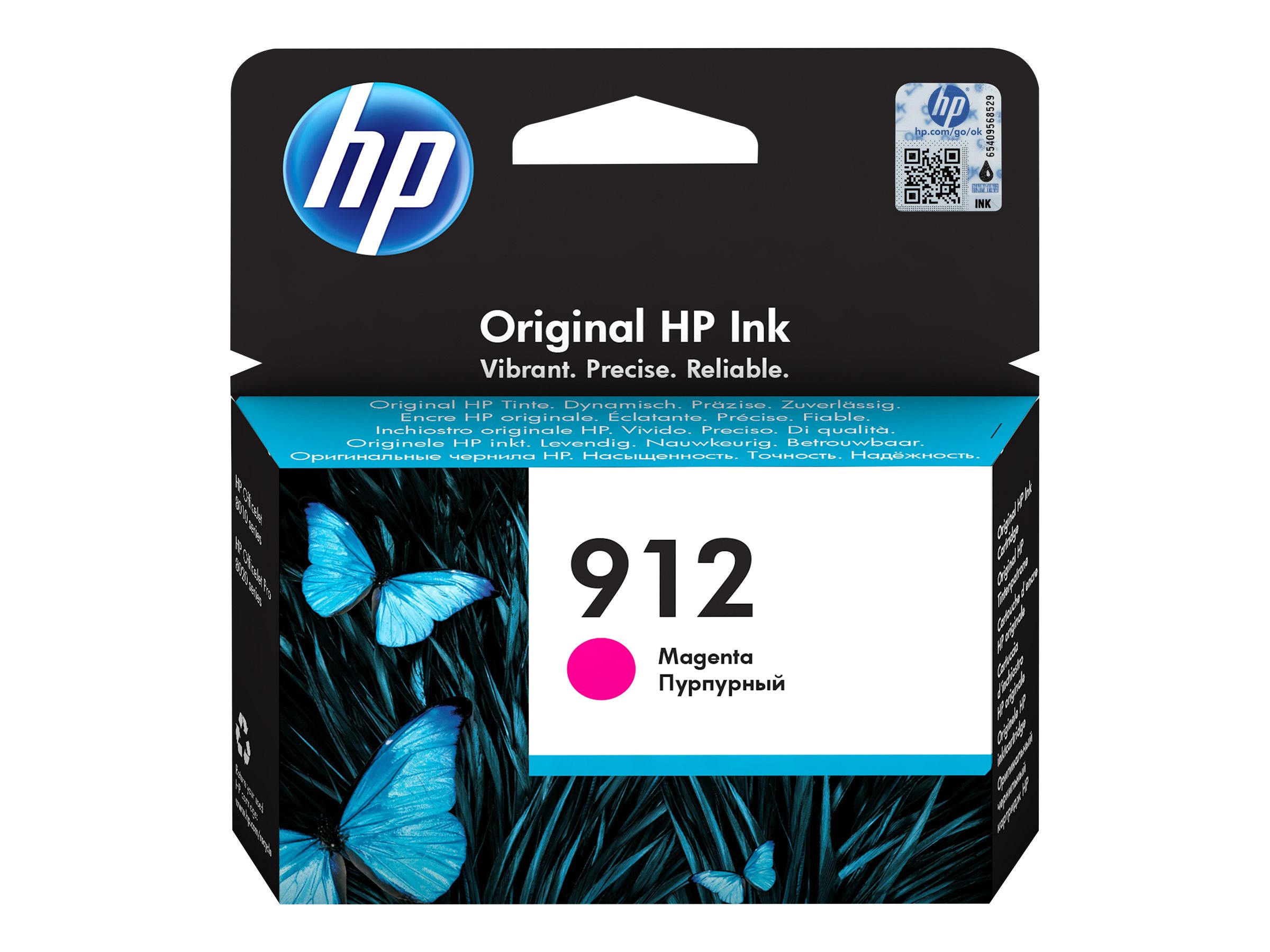 HP 912 Magenta Ink Cartridge HP 912 Magenta Ink Cartridge